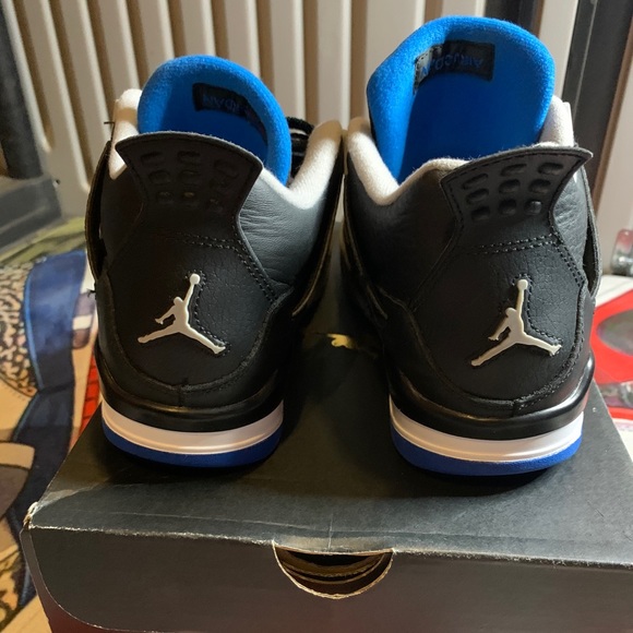 Nike Air Jordan 4 Retro GS "Alternate Motorsport" - Picture 6 of 7